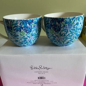 Lilly Pulitzer Ceramic mug Set